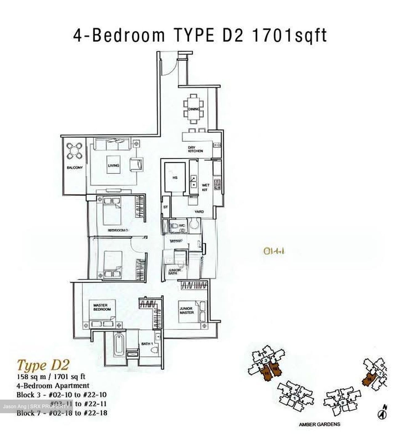 One Amber (D15), Condominium #581765301